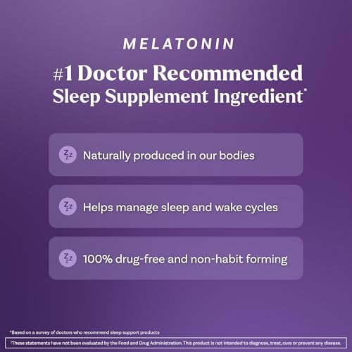 Natrol Melatonin Gummies  Sleep Support for Adults  Melatonin 10 mg  140 Strawberry Flavored  Up to 70 Days