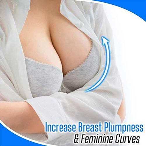 Aceite esencial natural Bust Up, aceite esencial de masaje de pecho alegre aceite esencial para el pecho y el aceite esencial para levantar el pecho y rellenar el pecho crema reafirmante y levantador (1 unidad)