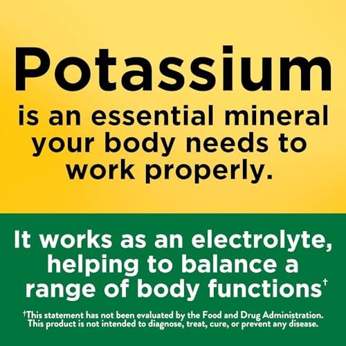 Nature Made Potassium Gluconate 550mg  100 tablets