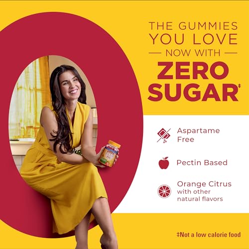 Nature Made Zero Sugar Vitamin C Gummies 250 mg per Serving  Immune & Antioxidant Support  Aspartame Free  100 Sugar Free Gummies  50 Day Supply