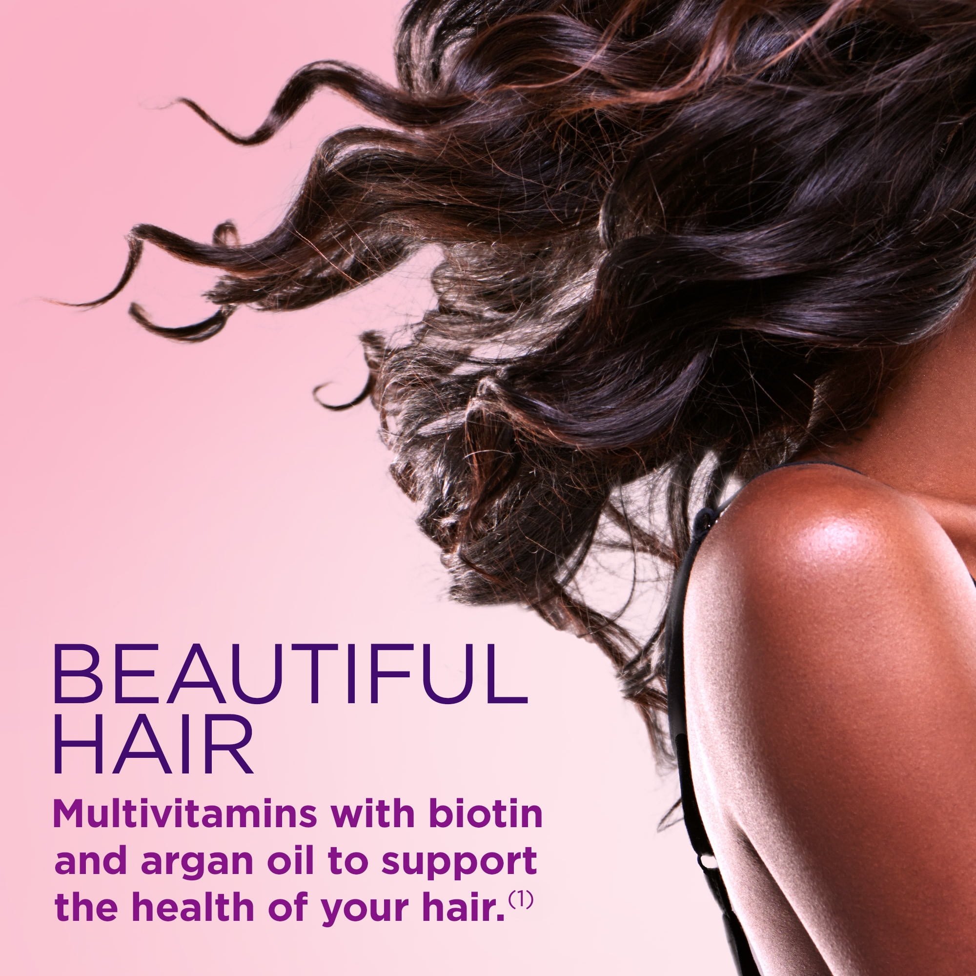Nature s Bounty Optimal Solutions Advanced Hair  Skin and Nail Biotin & Vitamins A  C  & E  Women s Multivitamin  Softgels  120 Ct