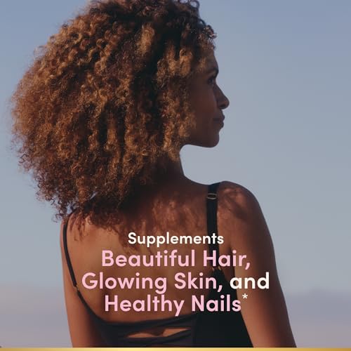 Natures Bounty Advanced Hair  Skin & Nails  Argan Infused Vitamin Supplement with Biotin and Hyaluronic Acid  150 Rapid Release Softgels  50 Total Servings