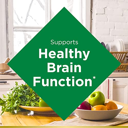 Natures Bounty Ginkgo Biloba  Supports Healthy Brain Function  Herbal Supplement  60 Mg  200 Capsules