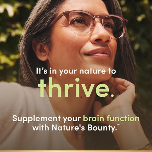 Natures Bounty Ginkgo Biloba  Supports Healthy Brain Function  Herbal Supplement  60 Mg  200 Capsules