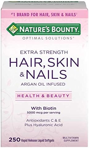 Natures Bounty Hair  Skin and Nails  250 Softgels