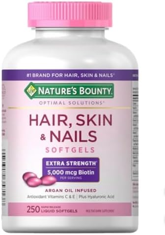 Natures Bounty Hair  Skin and Nails  250 Softgels