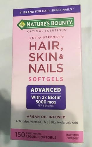 Natures Bounty Hair  Skin and Nails  250 Softgels