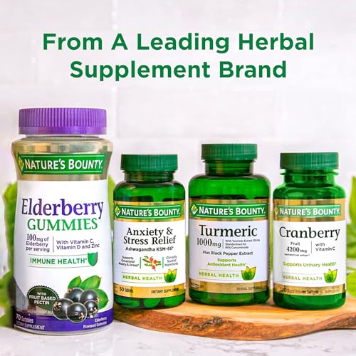 Natures Bounty Saw Palmetto Support for Prostate and Urinary Health  Herbal Health Supplement  450mg  250 Capsules
