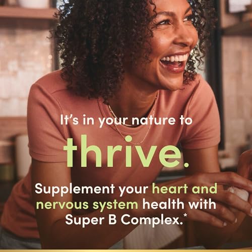 Natures Bounty Super B Complex Vitamins with Vitamin C & Folic Acid  Vitamins for Immune & Cellular Energy Support  150 Tablets
