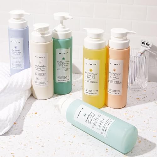 Naturium The Glow Getter Multi Oil Hydrating Body Wash  Gentle Cleanser  16 9 oz