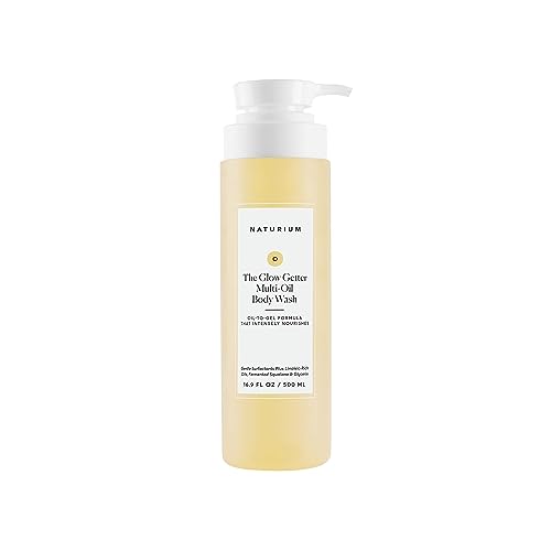 Naturium The Glow Getter Multi Oil Hydrating Body Wash  Gentle Cleanser  16 9 oz