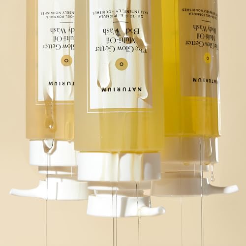 Naturium The Glow Getter Multi Oil Hydrating Body Wash  Gentle Cleanser  16 9 oz