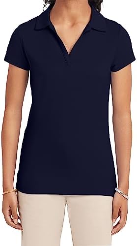 Nautica Juniors Uniform Short Sleeve Performance Polo