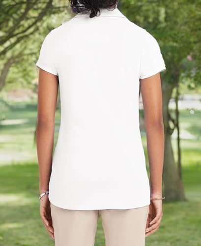 Nautica Juniors Uniform Short Sleeve Performance Polo