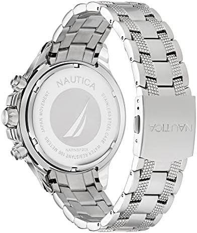 Nautica Mens NST Chronograph 49mm Watch