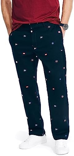 Nautica Mens Printed Pant