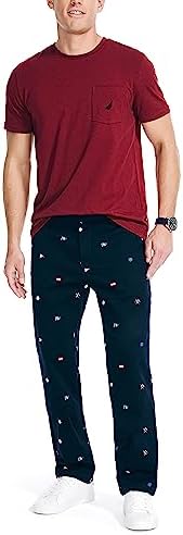 Nautica Mens Printed Pant