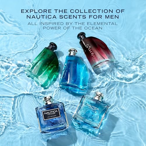 Nautica Voyage Eau De Toilette  Cologne and Fragrance For Men  Fresh  Romantic  Fruity Scent Woody  Aquatic Notes of Apple  Water Lotus  Cedarwood  and Musk Ideal Day Wear  Long Lasting 3 3Fl oz