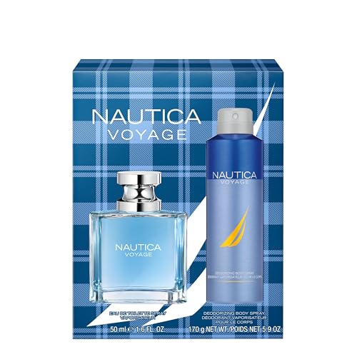 Nautica Voyage Eau De Toilette  Cologne and Fragrance For Men  Fresh  Romantic  Fruity Scent Woody  Aquatic Notes of Apple  Water Lotus  Cedarwood  and Musk Ideal Day Wear  Long Lasting 6 7Fl oz