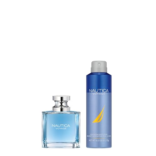 Nautica Voyage Eau De Toilette  Cologne and Fragrance For Men  Fresh  Romantic  Fruity Scent Woody  Aquatic Notes of Apple  Water Lotus  Cedarwood  and Musk Ideal Day Wear  Long Lasting 3 3Fl oz