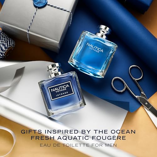 Nautica Voyage Eau De Toilette  Cologne and Fragrance For Men  Fresh  Romantic  Fruity Scent Woody  Aquatic Notes of Apple  Water Lotus  Cedarwood  and Musk Ideal Day Wear  Long Lasting 3 3Fl oz