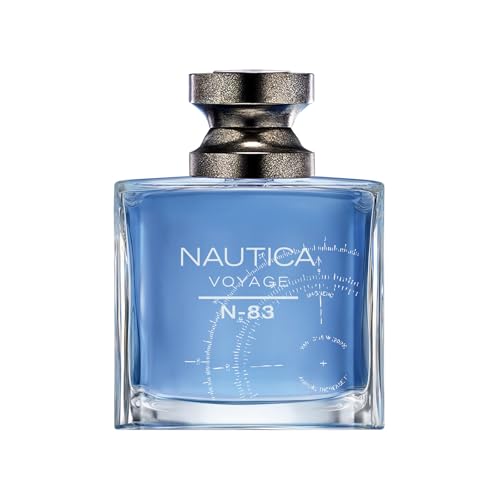 Nautica Voyage Eau De Toilette  Cologne and Fragrance For Men  Fresh  Romantic  Fruity Scent Woody  Aquatic Notes of Apple  Water Lotus  Cedarwood  and Musk Ideal Day Wear  Long Lasting 6 7Fl oz