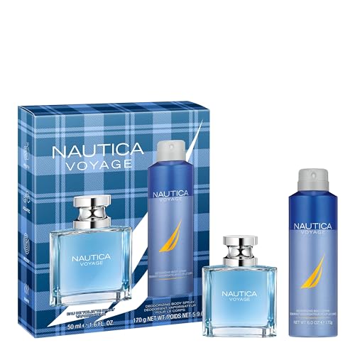 Nautica Voyage Eau De Toilette  Cologne and Fragrance For Men  Fresh  Romantic  Fruity Scent Woody  Aquatic Notes of Apple  Water Lotus  Cedarwood  and Musk Ideal Day Wear  Long Lasting 6 7Fl oz