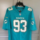 Ndamukong Suh Miami Dolphins NFL Nike On Field  #93 Jersey Size Men s Small READ