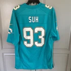 Ndamukong Suh Miami Dolphins NFL Nike On Field  #93 Jersey Size Men s Small READ