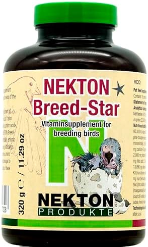 Nekton Breed Star Breeding Supplement for Birds 320g / 11 29oz  Off White