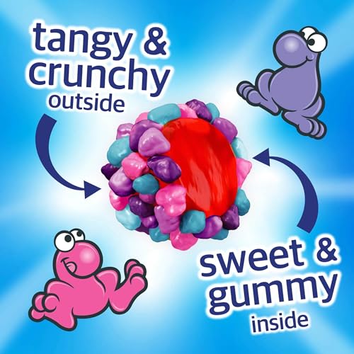 Nerds Gummy Clusters Candy Very Berry 3 Ounce Pack of 12