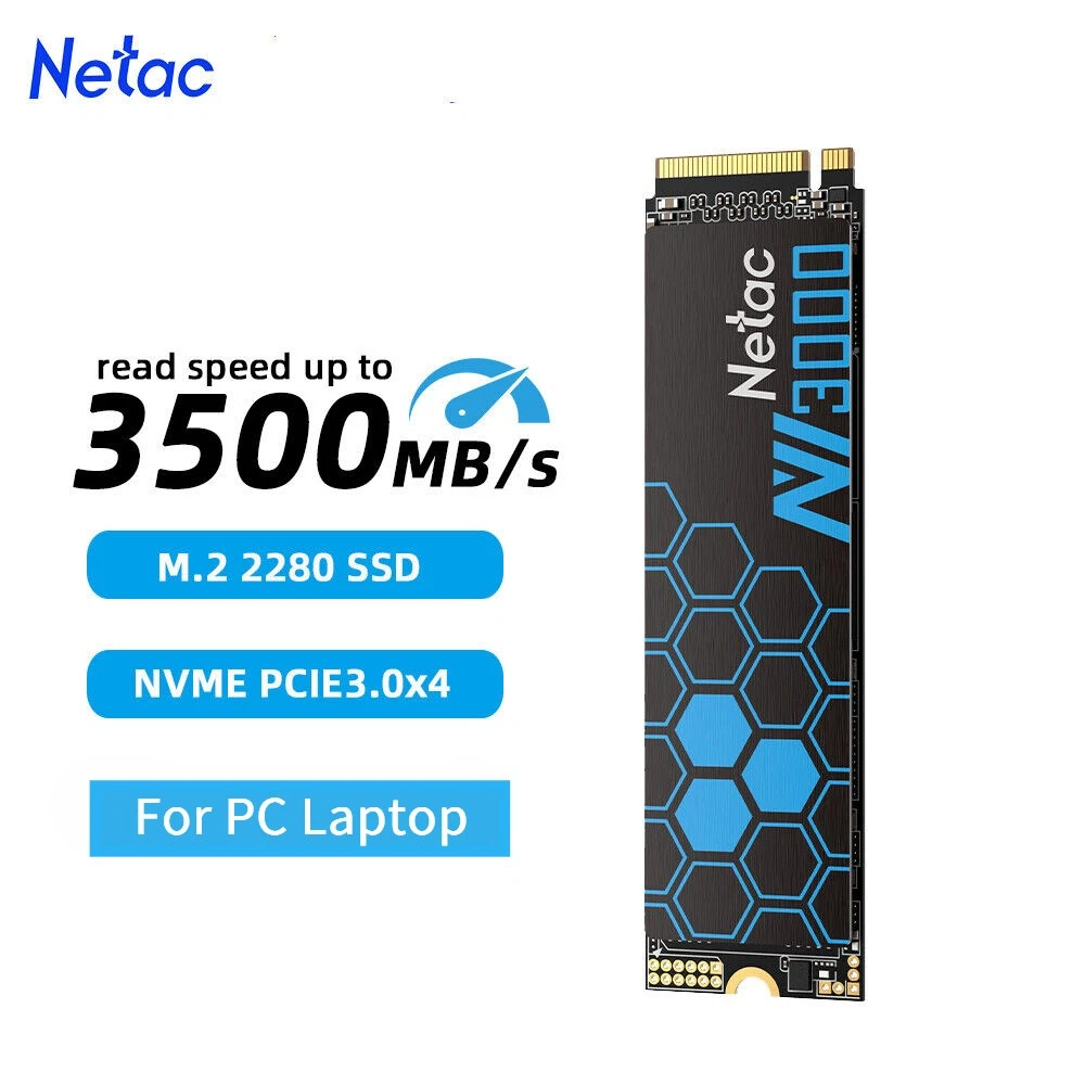 Netac NV3000 M 2 2280 2TB 1TB 500GB 250GB NVMe PCIe3 0  Internal SSD lot
