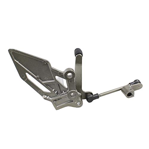 NewYall Front Left Side Foot Peg Pedal Mount Bracket for Kawasaki Versys 250/300 2017 2018  Ninja 250 2013 2015  Ninja 300 2013 2018  Z250/300 2013 2014