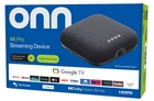 New 2024 onn Google TV 4K Pro Streaming Device w/ Hands Free Voice Control