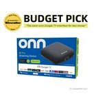 New 2024 onn Google TV 4K Pro Streaming Device w/ Hands Free Voice Control
