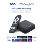New 2024 onn Google TV 4K Pro Streaming Device w/ Hands Free Voice Control