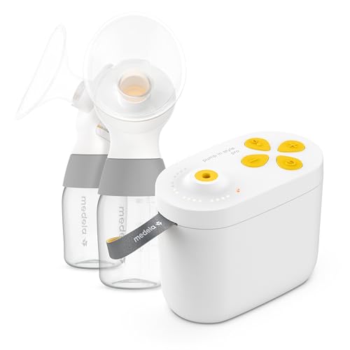 New 2nd Gen Medela Pump in Style Pro Breast Pump  Clinically Proven Hospital Efficiency  Compact Portable Double Electric Pump with Bottles and PersonalFit Plus Breast Shields