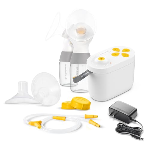New 2nd Gen Medela Pump in Style Pro Breast Pump  Clinically Proven Hospital Efficiency  Compact Portable Double Electric Pump with Bottles and PersonalFit Plus Breast Shields