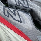 New Balance Fresh Foam X More v6 Mens Size 11 Medium D Grey Matter True Red