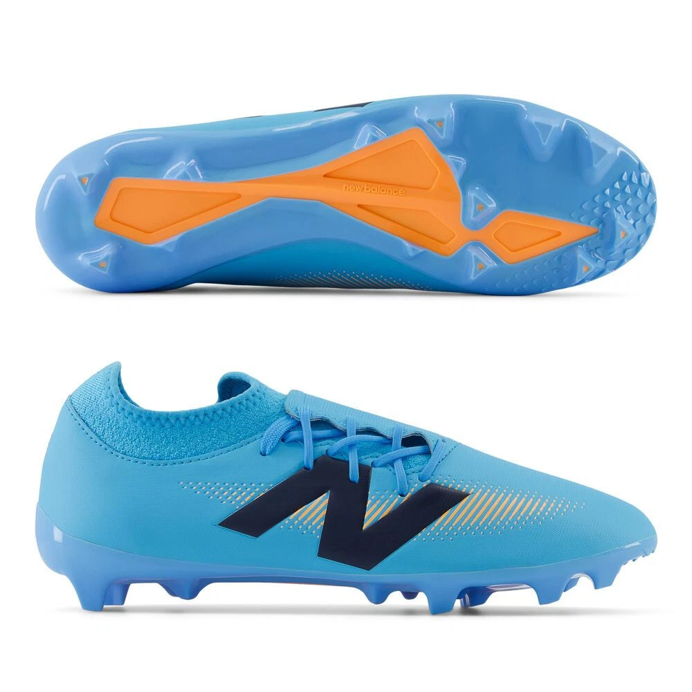 New Balance Furon Dispatch FG V7  Soccer Cleats Firm Ground SF3FS75 Teal/Orange