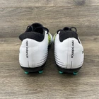 New Balance Tekela Magique V4 FG Soccer Cleats Mens Sz 8 White Neon Green