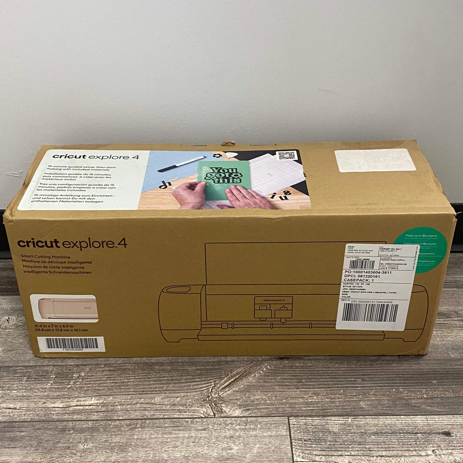 New Cricut Explore 4 Smart Cutting Machine  Seashell