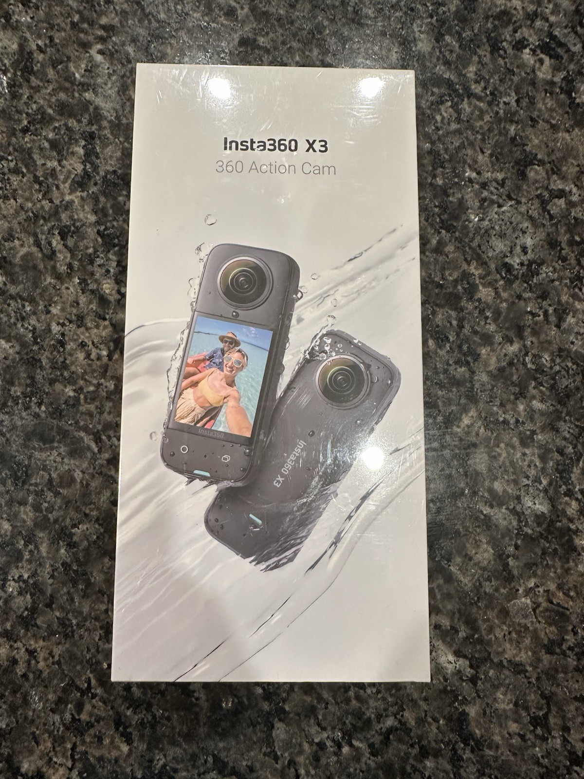 New Insta360 X3 360 Action Camera with 5 7K 360 Active HDR Video  4K  Sealed