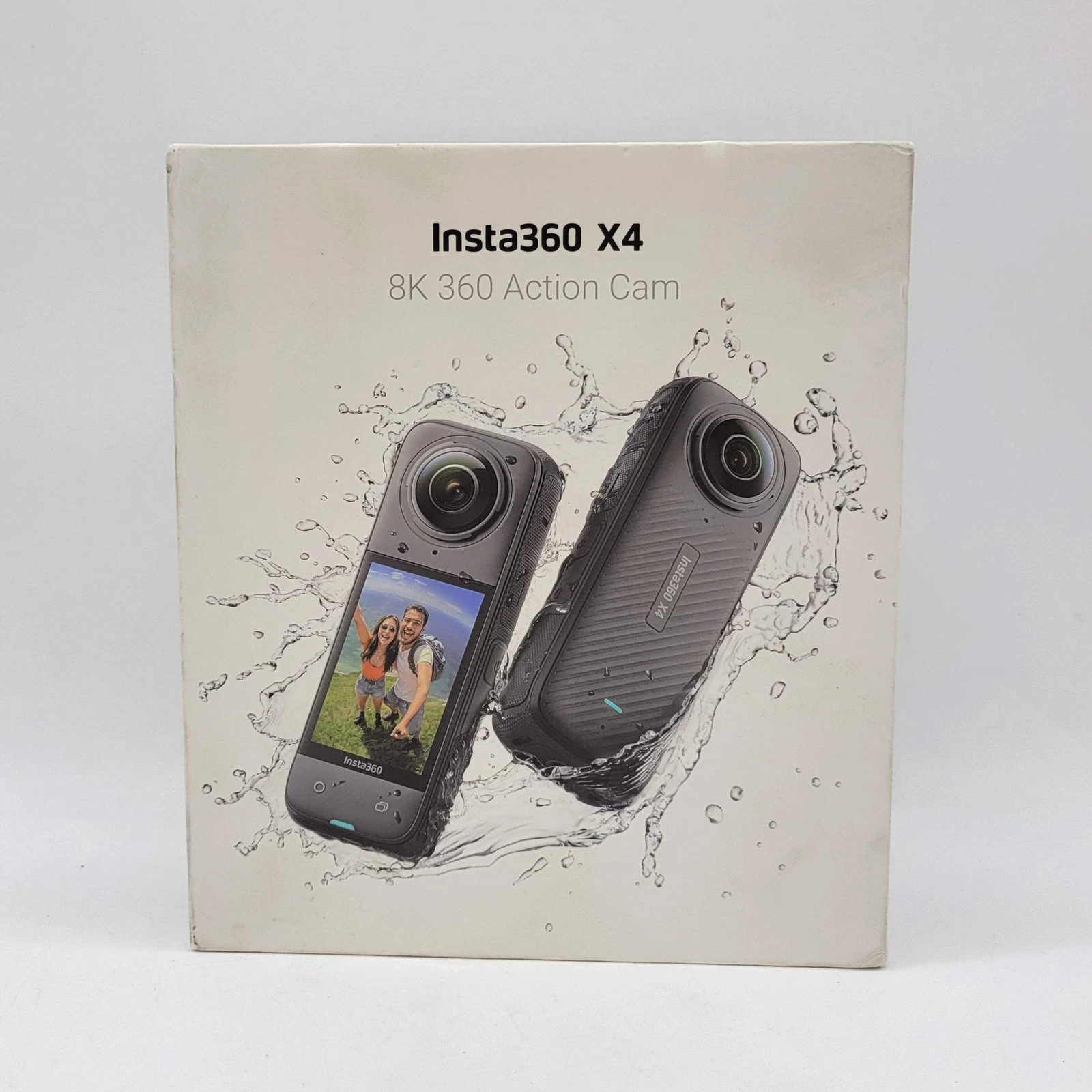 New Insta360 x4 72MP 8K 360 Action Cam CINSABMA