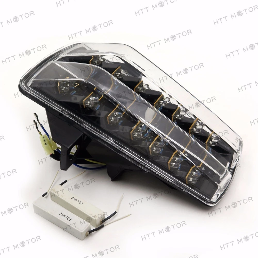 New LED Tail Light Turn Signals For Suzuki Sv650 Sv650S Sv1000 Sv1000S Clear