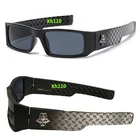 New Locs Hardcore Gangster Sunglasses Biker Design Thug Black  91167