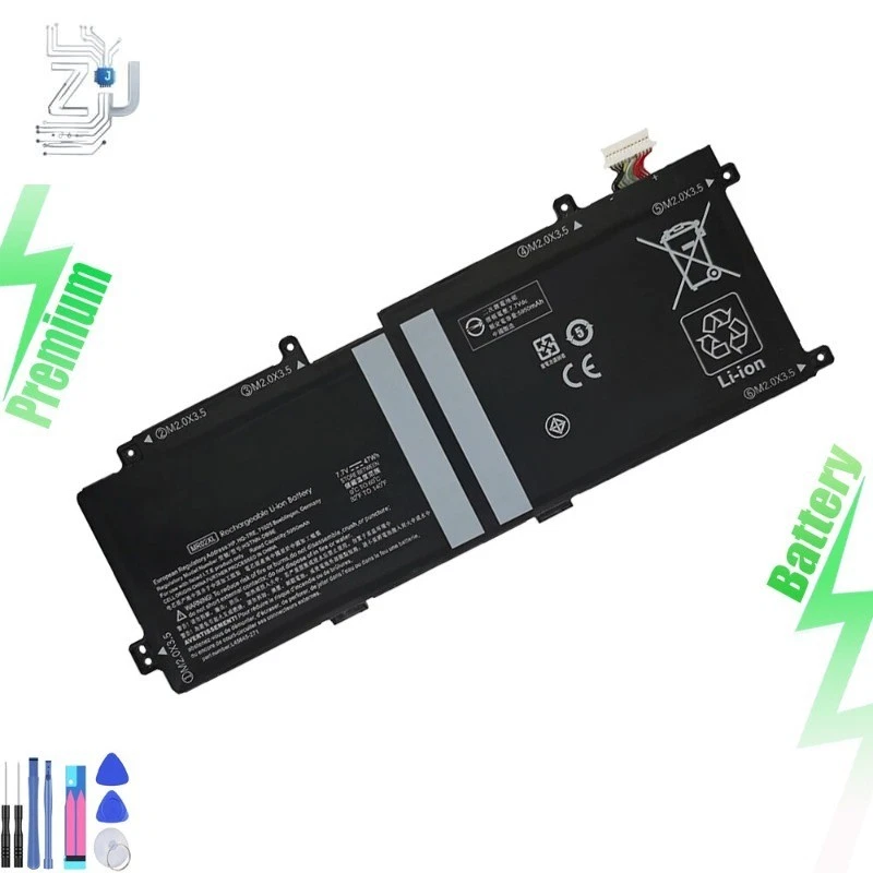 Nueva batería MR02XL MC02XL para HP Elite x2 G4 HSTNN-DB9E L45645-2C1 de alta calidad.