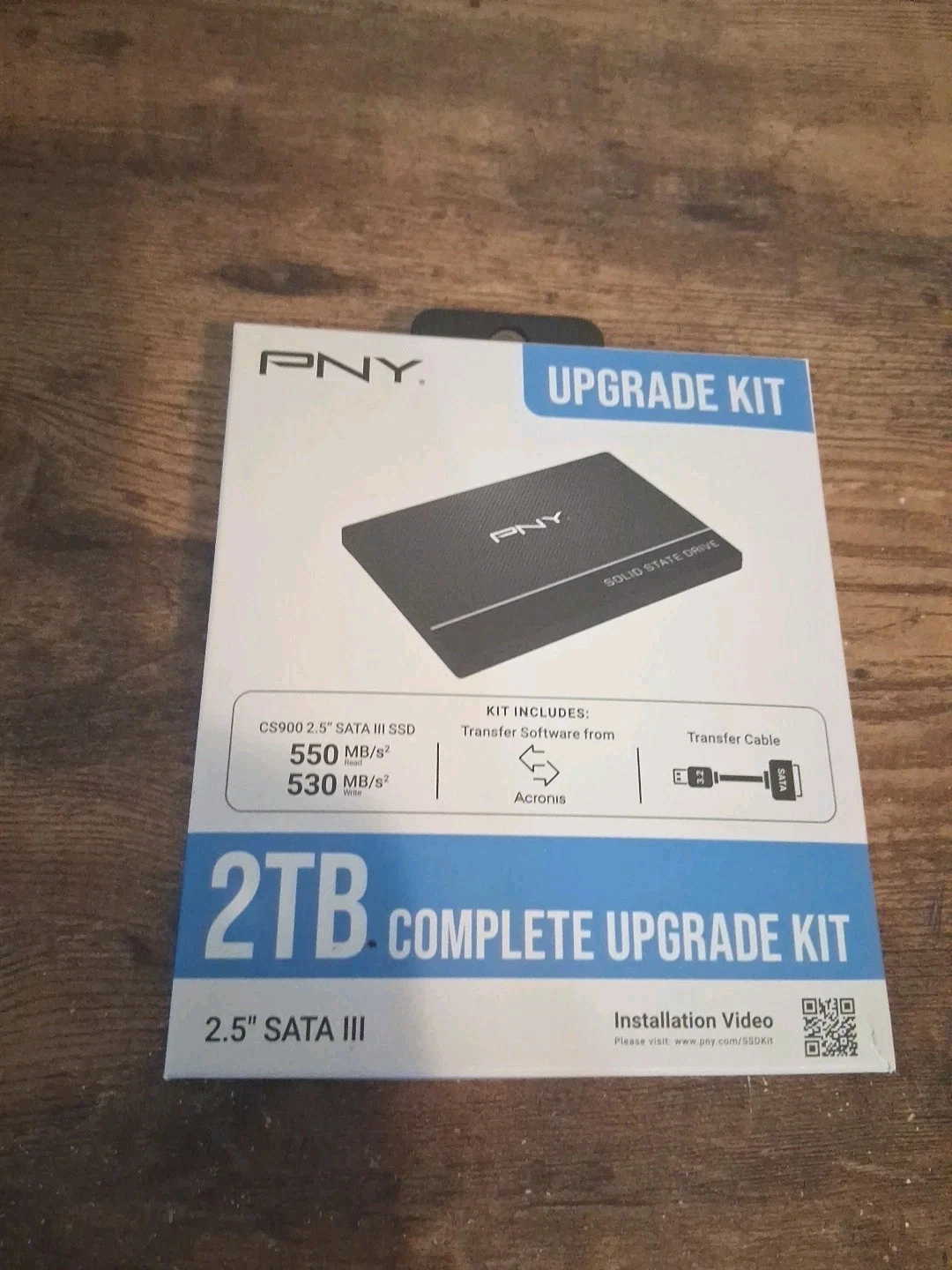 New PNY 2TB CS900 2 5  SATA III SSD Complete Upgrade Kit