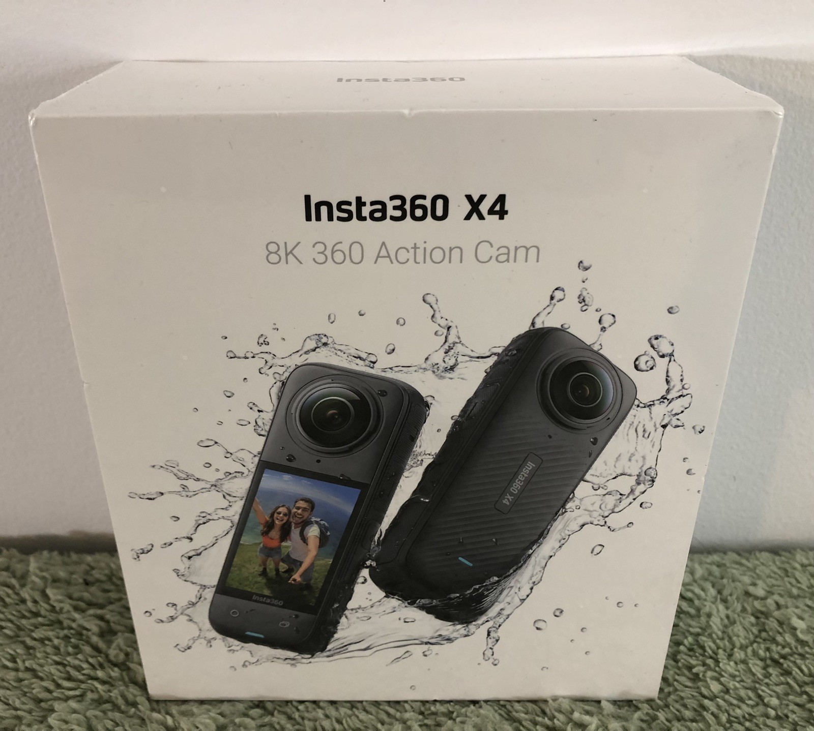 New Sealed Insta360   X4 8K 360 Degree Action Camera   Black