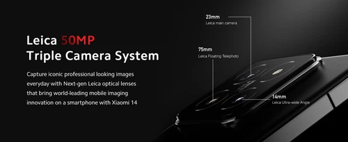 New Xiaomi 14 5G 256/512GB/1TB 50MP Android Snapdragon8 Gen3 OctaCore Smartphone